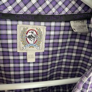 Cinch western shirt 2xl long sleeve